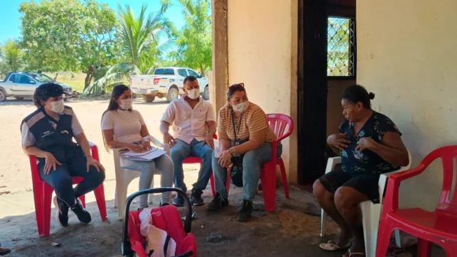 Ações rápidas da gestão estadual foram decisivas para conter o surto de sarampo em Campos Lindos – Divulgação SES-TO