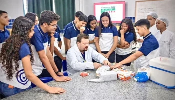 Na escola, o ensino e a aprendizagem tem o foco nas aulas práticas - Foto: divulgação/Seduc/Governo do Tocantins