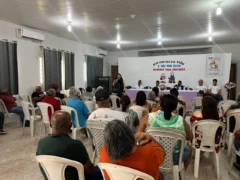 Procon Itinerante leva palestra sobre Educação para o Consumo e Inteligência Emocional a idosos em Itaporã.