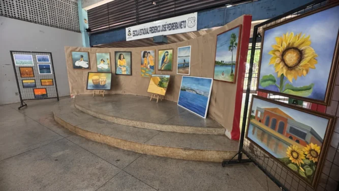 Exposição Um olhar para o Tocantins. Divulgação/Seduc/Governo do Tocantins