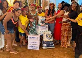 Governo do Tocantins entrega sementes do programa Mesa Farta aos agricultores da comunidade quilombola Barra de Aroeira_Foto Jerfeson Nascimento-Sepot