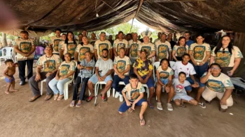 O Governo do Tocantins participou da celebração do povo Kanela do Tocantins em agradecimento pela conquista da demarcação da Reserva Indígena Crim Patehi - Foto: Cleide Veloso/Governo do Tocantins