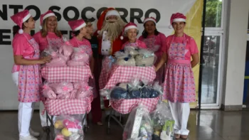 A ação teve apoio da Liga Feminina de Prevenção e Combate ao Câncer