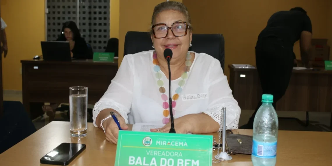 Vereadora Maria Bala. Foto: DJ Leo