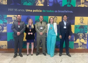 Além dos policiais civis, o coronel De Souza, da PM TO também participou do evento. Créditos: DICOM SSP TO