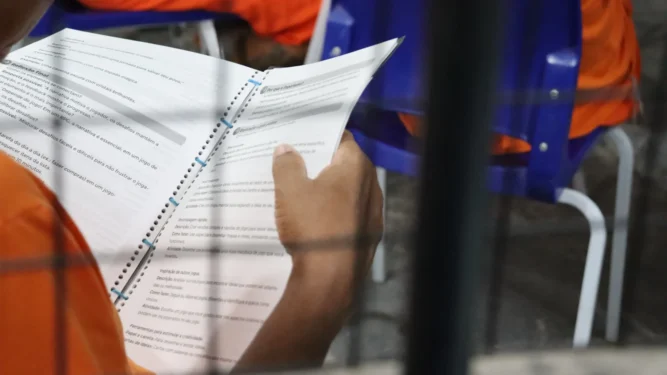 Essa aprovação prova que o acesso à educação nas unidades penais é essencial para promover a reintegração social e fortalecer a cidadania. foto- Danilo Rodrigues- Governo do Tocantins