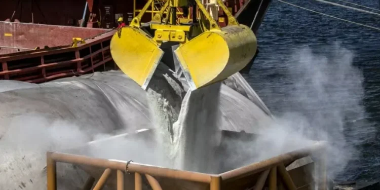 De janeiro a outubro, o Brasil importou 38,3 milhões de toneladas de fertilizantes, aumento de 4,6% frente ao mesmo período de 2024 — Foto: Cláudio Neves/Portos do Paraná