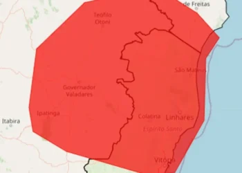 Foto: Reprodução/Inmet