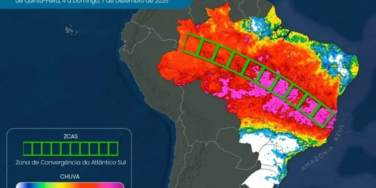 Foto: Reprodução/Climatempo