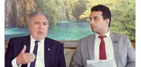 Vice-governador Laurez Moreira com o senador Irajá Silvestre (Foto: Reprodução/Instagram/Irajá)