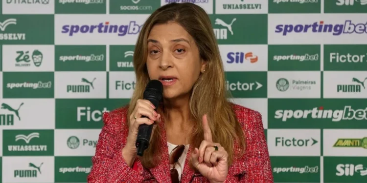 Leila Pereira Foto: Cesar Greco/Palmeiras