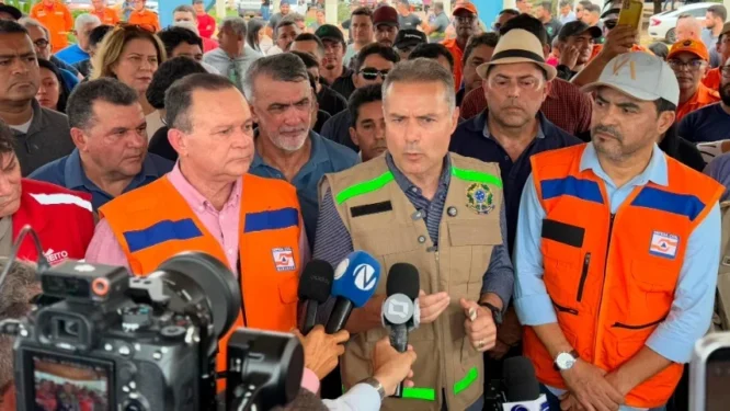 Governador Wanderlei Barbosa e ministro Renan Filho inauguram nova Ponte JK na próxima semana - Crédito: Juliel Fernandes/Governo do Tocantins