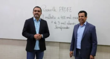 Anúncio foi feito pelo governador Wanderlei Barbosa, durante visita ao Colégio Militar do Estado do Tocantins - Foto: Adilvan Nogueira/Governo do Tocantins