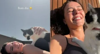 Paolla Oliveira aparece pela 1ª vez nas redes sociais após término