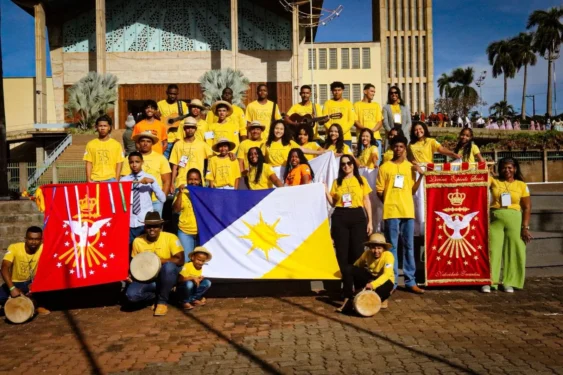Grupo de Suça Tia Benvinda, de Natividade, representou o Estado na 61ª edição do Festival do Folclore de Olímpia - Foto: Marcondes Leopoldo/FestFoco Eventos