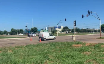A aferição de radares tem por objetivo verificar se a leitura dos medidores de velocidade para veículos automotores está em conformidade com a velocidade permitida nas vias públicas. Foto: Brenda Ramos/Governo do Tocantins