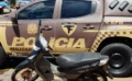 Motocicleta apreendida - Foto: Ascom PMTO