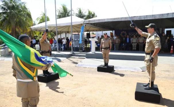 A cerimônia aconteceu no quartel da unidade - Foto: Ascom PMTO