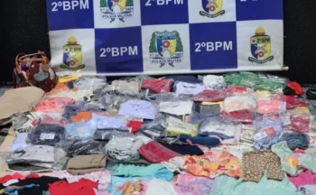 Itens recuperados pelos policiais - Foto: Ascom 2º BPM