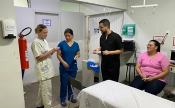 Ação promoveu escuta e acolhimento aos profissionais da unidade hospitalar - Foto: Divulgação SES-TO