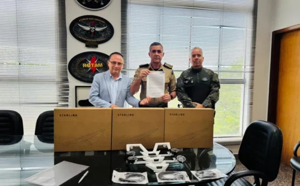 Comandante-Geral da Polícia Militar do Tocantins, coronel PM Márcio Antônio Barbosa de Mendonça, ressaltou a relevância dos equipamentos para as atividades operacionais da corporação. - Foto: Ascom PMTO