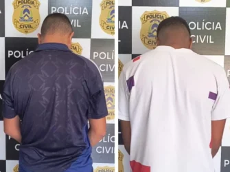 Dois dos indiciados foram presos durante a operação Safe Home - Divulgação PCTO
