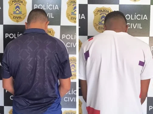 Dois dos indiciados foram presos durante a operação Safe Home - Divulgação PCTO