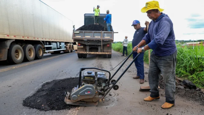 Ageto mantém de forma contínua os serviços de manutenção e conservação da malha viária - Ademir dos Anjos/Governo do Tocantins