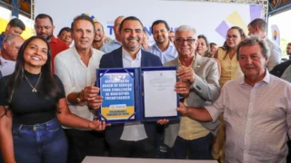 Governador Wanderlei Barbosa destaca que investimento abrange medidas essenciais para reduzir acidentes e garantir mais segurança no tráfego dos municípios; (Adilvan Nogueira/Governo do Tocantins)