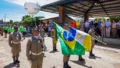 Governador Wanderlei Barbosa participa da passagem de comando do 13º BPM em São Félix do Tocantins e entrega R$ 3,5 milhões em investimentos para a unidade (Marcio Vieira/Governo do Tocantins);