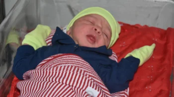 Miguel foi o primeiro Tocantinense a nascer em 2026.Foto:Luciana Barros/Governo do Tocantins