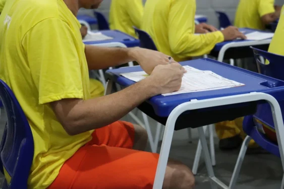 664 custodiados garantiram a certificação, representando um passo importante na ressocialização – Foto: Divulgação Seciju/Governo do Tocantins