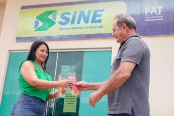 Durante a semana, estão sendo realizadas campanhas de conscientização nos 11 postos do Sistema Nacional de Emprego (SINE) do Tocantins - Foto: Carlessandro Sousa/ Governo do Tocantins