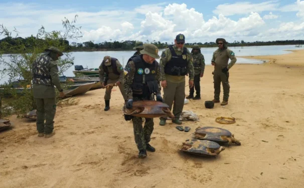Naturatins intensificou ações de fiscalização e educação ambiental em diversas regiões do Estado. Foto: Naturatins/Governo do Tocantins.