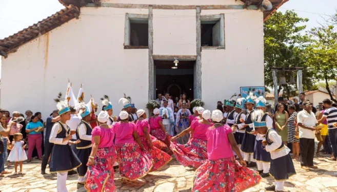 Dossiê Taieiras e Congos de Monte de Carmo foi produzido em oito meses de pesquisa e retrata uma das tradições no município de Monte do Carmo - Foto: Rafael Trapp