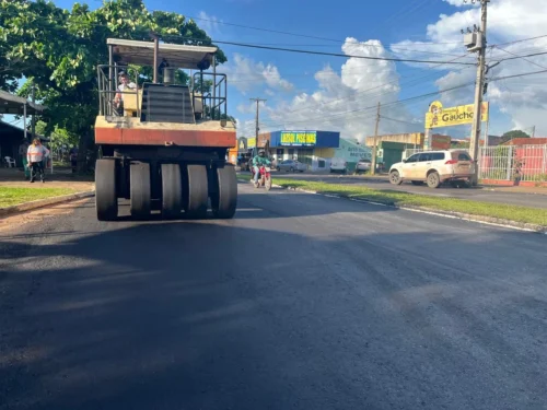 Recapeamento é estratégia que garante melhora da infraestrutura viária - Foto Divulgação