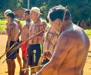 V Confraternização Kripre 2025 promoveu cultura e esporte tradicional e coletivo de 27 a 31 de dezembro, na aldeia Salto Kripre -Tocantínia_Foto Cleide Veloso-Governo do Tocantins