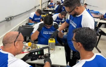 Descrição: Curso Técnico em Refrigeração oferecido pelo Senai Tocantins Crédito: Brenner Nunes