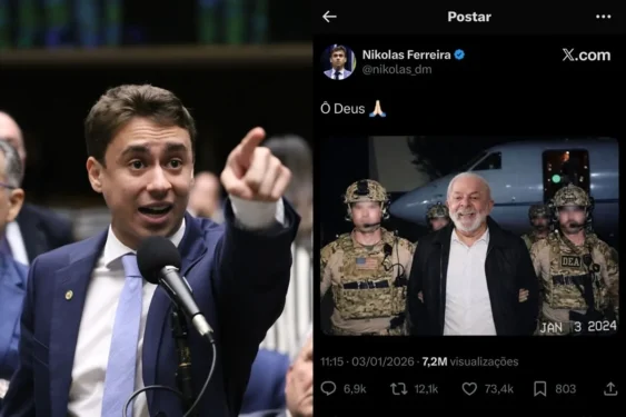 Foto: Kayo Magalhães/Câmara dos Deputados — Reprodução/Twitter