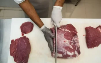 Carne bovina brasileira é um dos produtos impactados pelo mecanismo — Foto: Wenderson Araújo/CNA