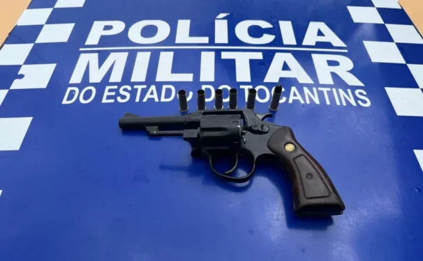 PMTO prende suspeitos por porte ilegal de arma de fogo e posse de drogas em Araguaína - Foto: Ascom 2º BPM