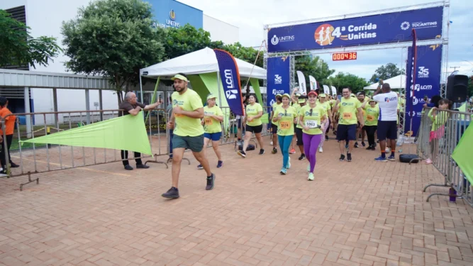 A expectativa da organização é reunir cerca de 3 mil atletas nesta 5ª edição da Corrida Unitins (Foto: Nonato Silva/Governo do Tocantins)