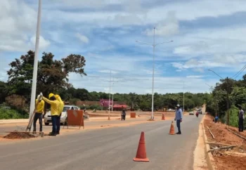 Equipes registram segundo furto num intervalo de dez dias em obra na região norte de Palmas - Foto Flora Pereira