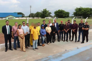 Projeto Recomeçar utiliza trabalho de pessoas privadas de liberdade em diversas frentes de serviço da cidade. Crédito: Danilo Rodrigues/Governo do Tocantins