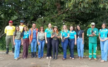 Naturatins realizou o plantio de 180 mudas de ipê no Balneário Parque das Nascentes, no município de Pium - Foto: Naturatins/Governo do Tocantins