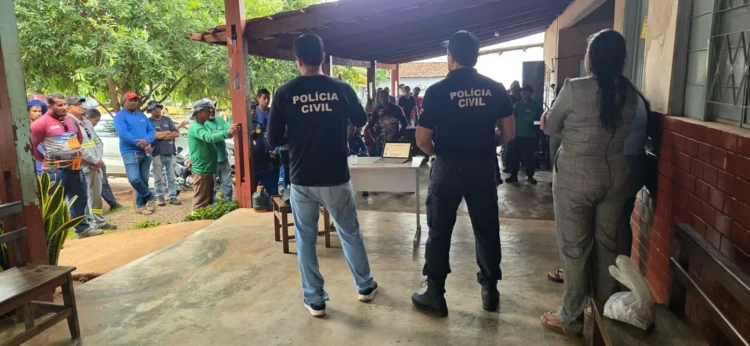 Polícia Civil promove roda de conversa com a temática "Crimes violentos contra Mulheres" em Guaraí - Foto: Divulgação SSP/TO