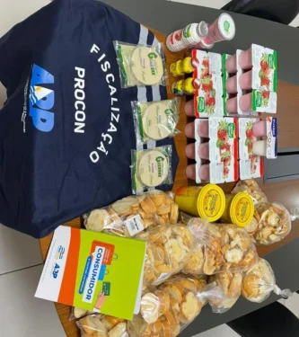 Produtos apreendidos serão descartados seguindo diretrizes do Procon - Foto Divulgação