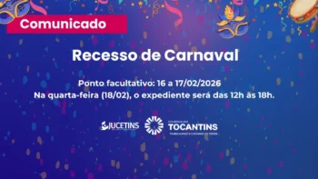 Lembramos que os serviços digitais continuam disponíveis 24 horas por meio do www.simplifica.to.gov.br , garantindo praticidade, agilidade e continuidade no atendimento ao empreendedor tocantinense - Foto: Material institucional da Ascom Jucetins