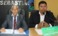 Vereadores Assis Moura e Ghisley Martins. Foto: DJ Leo
