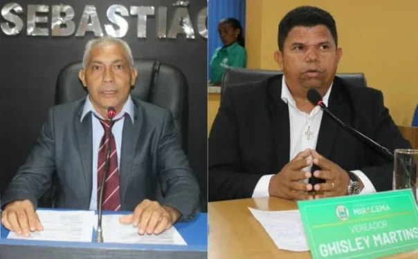 Vereadores Assis Moura e Ghisley Martins. Foto: DJ Leo